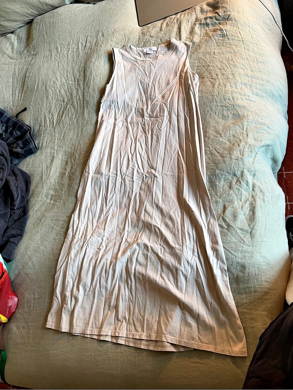 Moussy Linen Maxi Dress Size Small